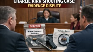 Charlie Kirk shooting suspect lawyers challenge bullet fragment evidence
