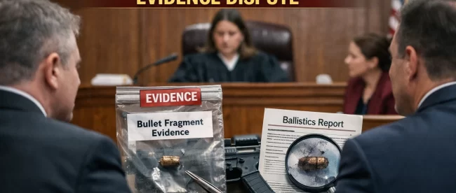 Charlie Kirk shooting suspect lawyers challenge bullet fragment evidence
