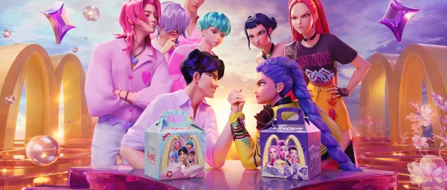 McDo KPop Demon Hunters collaboration meal and merchandise